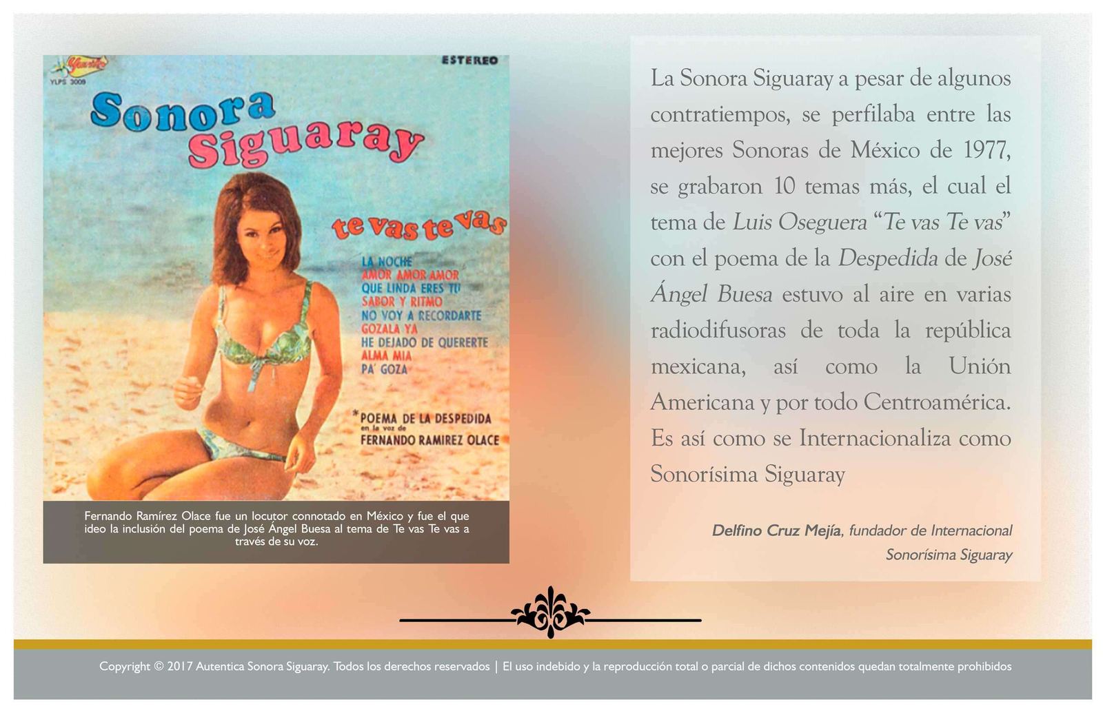 Discografía e historia de la Sonora Siguaray, página 8