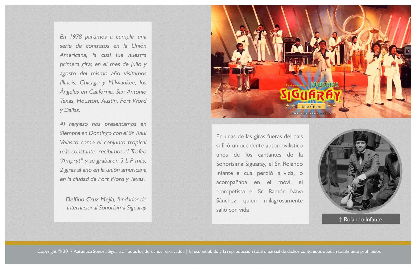 Discografía e historia de la Sonora Siguaray, página 9
