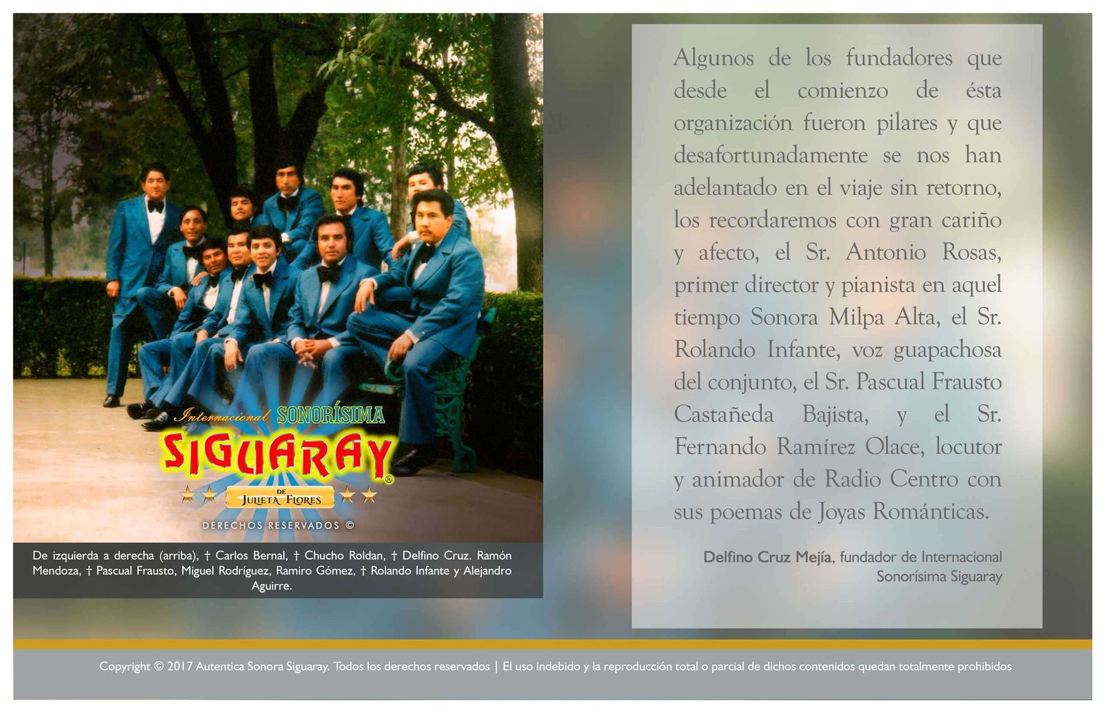 Discografía e historia de la Sonora Siguaray, página 10
